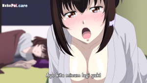 Poster [4K][UNCENSORED] Joshi Ochi!: 2-kai kara Onnanoko ga Futte Kita!? Episode 6 Subtitle Indonesia