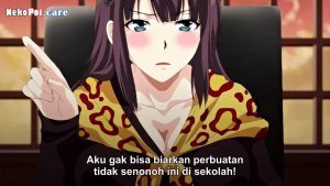 Poster [4K] Bitch Gakuen ga Seijun na Hazu ga Nai!!? Episode 2 Subtitle Indonesia