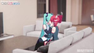 Poster [L2D SUB INDO] Tertangkap Basah Nonton Vidio Skandal Miku Malah Dikasih Paham